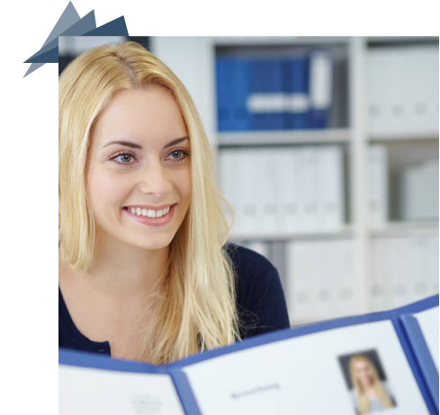 women smiling